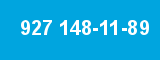 927 148-11-89 927 148-11-89